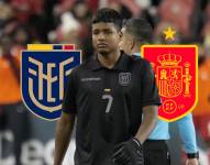 Jeremy Arévalo disputó un amistoso con la selección de Ecuador en la fecha FIFA.