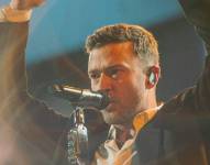 Justin Timberlake en uno de sus conciertos.