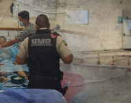 La Policía detuvo a siete hombres armados que irrumpieron en el hospital de Chone en noviembre del 2022 ( Foto: Jhosue Vite. ) - ARCHIVO/REFERENCIAL