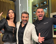 Virginia Limongi, Diego Spotorno y José Urrutia en una imagen de archivo.