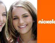 Imagen de las actrices de Zoey 101 / Logo del canal infantil.