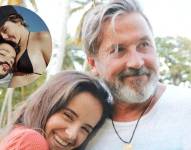 Imágenes de archivo de Ricardo Montaner y su hija Evaluna.