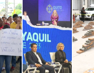 El reclamo de padres en un plantel fiscal de Guayaquil, el análisis del debate a las Alcaldías de Guayaquil y Quito y el destino de la droga que sale de Ecuador, en este resumen.