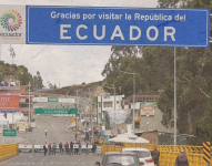 Mauricio G. fue apresado en el puente internacional de Rumichaca, frontera con Colombia.