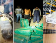Ecuatorianos vinculados en dos casos de droga: cocaína hallada entre ganado en un barco en España y más de una tonelada en un área protegida de Manabí. Esto es parte de este resumen.