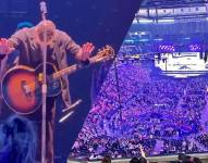 El cantante Justin Timberlake durante un concierto en Chicago - Illinois, en Estados Unidos.