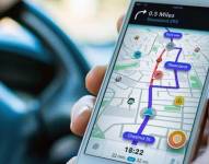 Imagen referencial a una aplicación GPS, las que son muy populares entre los conductores de todo el mundo.