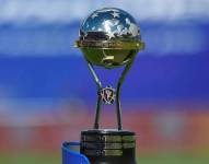Imagen del trofeo de la Copa Sudamericana