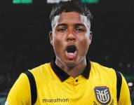 Jeremy Arévalo, joven delantero ecuatoriano.