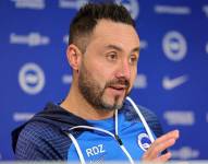 Roberto De Zerbi, técnico del Brighton, en una imagen de archivo.