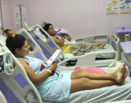 Maternidad Matilde Hidalgo en una imagen de archivo.