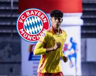 Virgilio Olaya va a firmar un contrato por cuatro años y medio con el Bayern Munich en el 2026.