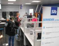 Imagen de las oficinas del SRI en Quito.