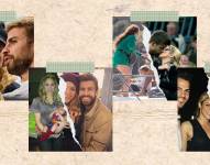Imágenes de archivo de Piqué y Shakira a lo largo de su vida amorosa.