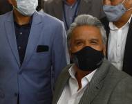 El expresidente Lenin Moreno. APIFOTO/ DANIEL MOLINEROS.