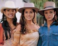 Paola Rey, Danna García y Natasha Klauss en Pasión de Gavilanes (2003)