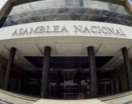 Imagen de la fachada de la Asamblea Nacional, tomada en febrero del 2019