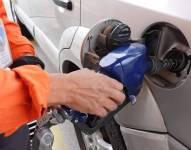 Imagen referencial de un despachador de combustible.