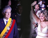 Guillermo Lasso y Cynthia Viteri se encontraron en la sesión solemne por la fundación de Guayaquil