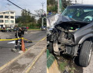 Imágenes del fatal siniestro que deja dos personas fallecidas.