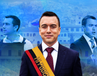 Daniel Noboa es el nuevo presidente electo de Ecuador, con más del 90% de las actas escrutadas.