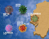 La variante Delta fue identificada en Ecuador el pasado 12 de julio