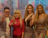 Samantha Grey, Lazito, La Tigresa del Oriente, Gabriela Guzmán, Aura Arce, Lissette Cedeño en una imagen de archivo.