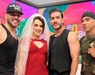 The Lion, Maka Gómez, Stefano Navas y Mauro Falcón en una imagen de archivo.