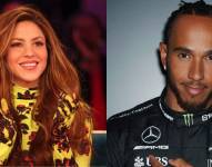 Shakira y Lewis Hamilton