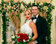 Fabiola Véliz y Charlie Waller en una imagen de archivo.