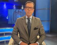 José Alvear, analista económico, durante una entrevista para Contacto Directo