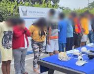 El operativo Apolo 28 dejó 11 detenidos. Dos de ellos son menores de edad en Guayaquil.