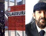 Imágenes referenciales a los problemas que vivieron los asistentes de uno de los conciertos de Juan Luis Guerra en Perú.