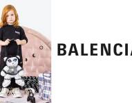 Imágenes referenciales a la reciente campaña de Balenciaga.