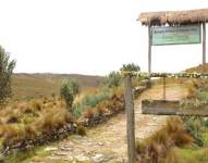 Imagen de archivo del ingreso al proyecto de extracción mienra Loma Larga.