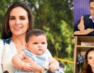 Estéfani Espín, periodista de Ecuavisa, en 'Una noche con Juan Carlos Aizprúa'.