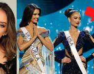 Imágenes de archivo de las tres finalistas de Miss Universo 2022.