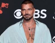 Ricky Martin en la pasarela de los MTV VMAs.