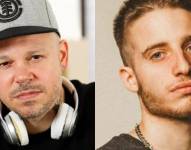 Residente y Wos en una imagen de archivo.