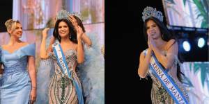 Coronación de la nueva Reina de Manta.