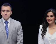 Daniel Noboa y Verónica Abad en una fotografía de archivo.