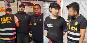 Detienen en Perú a alias pequeño J y Matías Ozorio presuntos autores intelectuales del triple femicidio en Argentina.