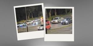 Los delincuentes se esconden entre los árboles para atacar a sus víctimas.