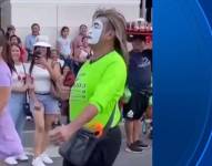 Snoop Dogg viraliza video de un mimo en la avenida 9 de Octubre.