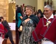 Boda del hijo de Luis Alfonso Chango.