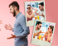 Una pareja de enamorados discutiendo. Imagen: Pexels/ composición