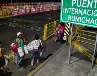 A partir de este lunes 17 de mayo, el Gobierno colombiano, anunció la apertura de la frontera con Ecuador. Archivo