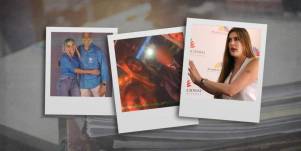 Entre las imágenes que aparecen en la laptop de Salazar constan las de la alcaldesa de Simón Bolívar (Guayas), María Fernanda Vargas, con el expresidente de la República, Rafael Correa.