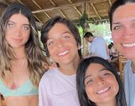 La expresentadora suele compartir varias postales de su familia en redes sociales