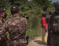 Se mantienen controles militares y policiales en la zona de Yutzupino tras operativo antiminero